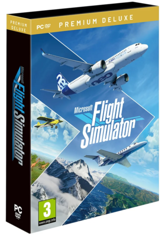  Microsoft Flight Simulator 2020 Premium Deluxe PC Physical Edition 